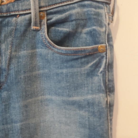 TRUE RELIGION | Women's Halle Mid Rise Super Skinny Jeans Gypset Blue Size 23 - Picture 5 of 14